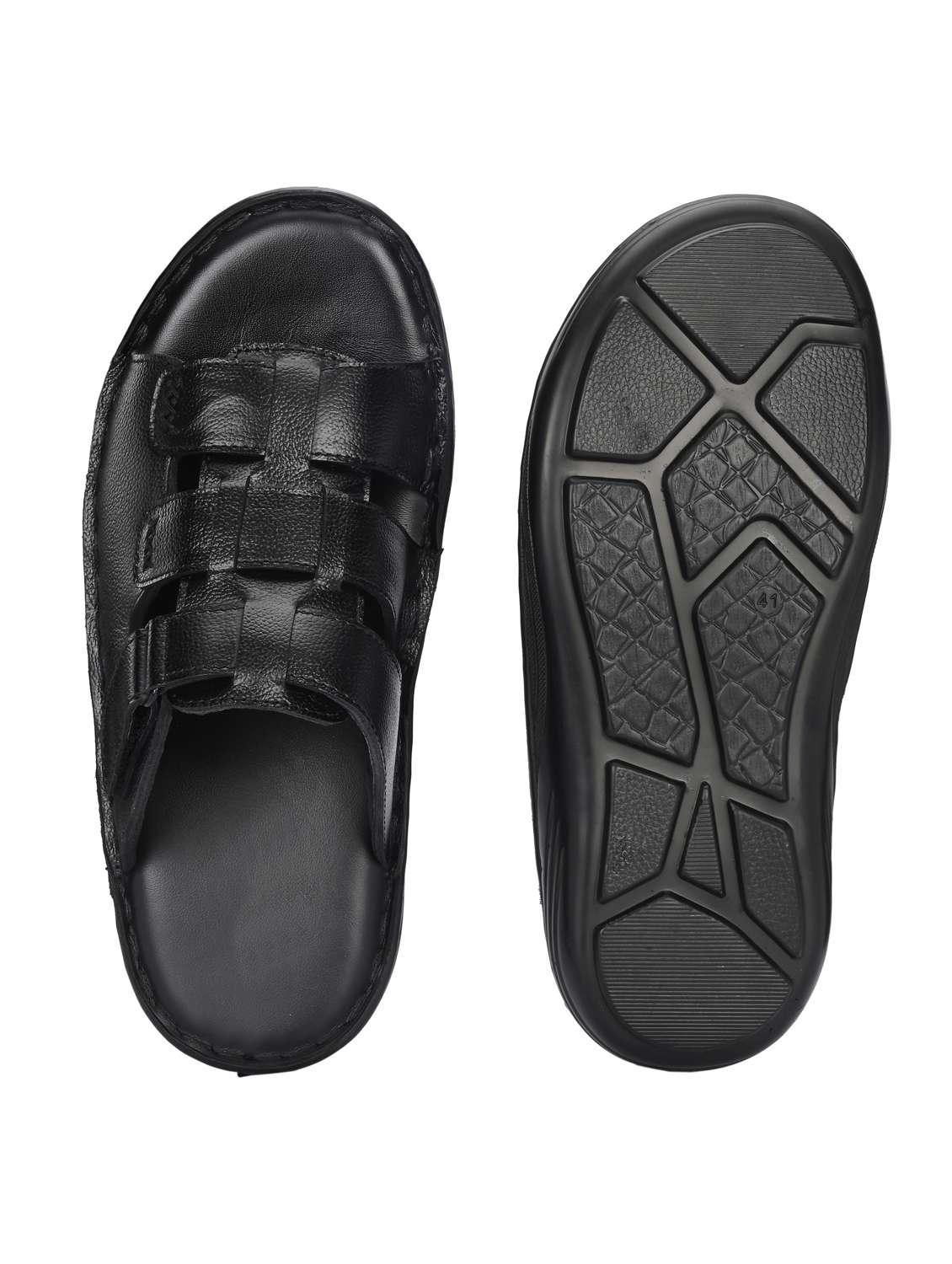 men comfortable slip on casual sandals - 21581078 - Standard Image - 4