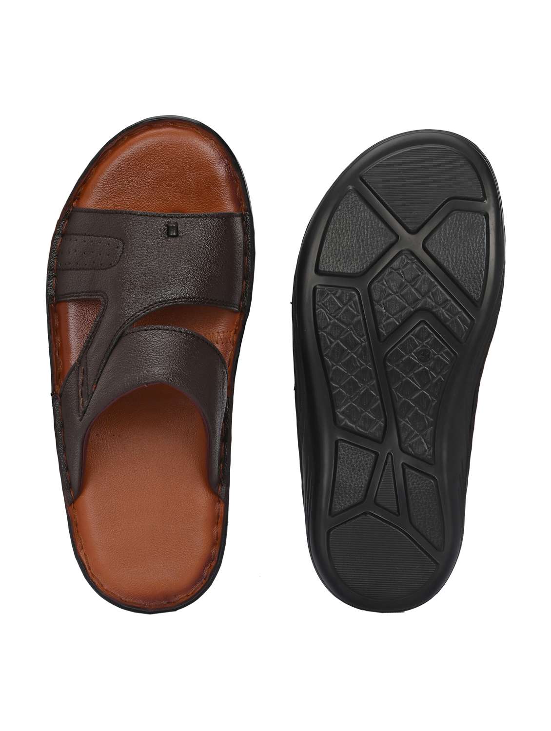 men comfortable slip on casual sandals - 21581094 - Standard Image - 4