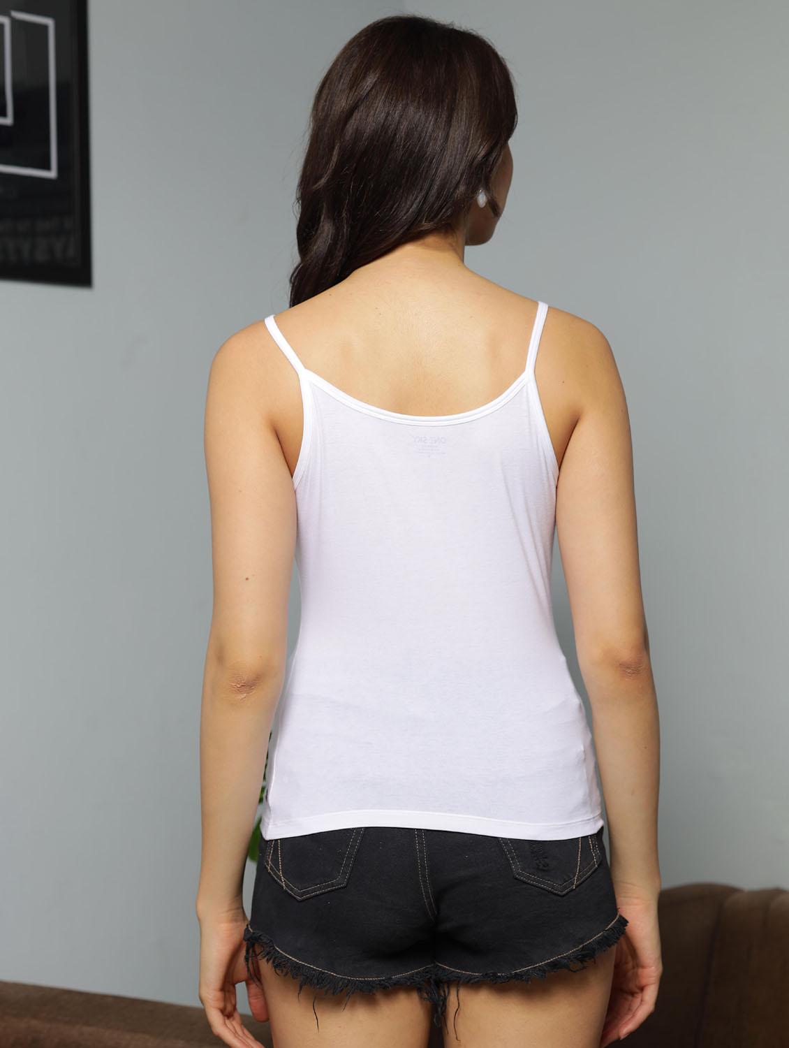 women sleeveless solid camisole - 21581149 - Standard Image - 4