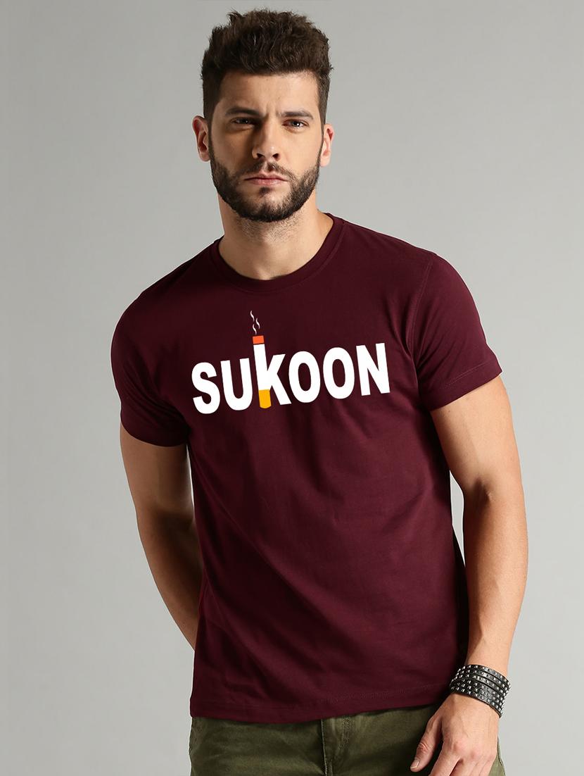 men chest print short sleeve t-shirt - 21581828 - Zoom Image - 0