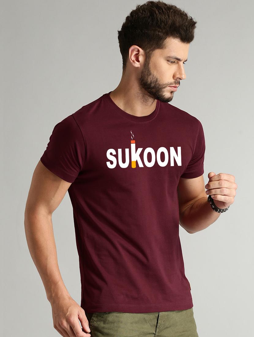 men chest print short sleeve t-shirt - 21581828 - Standard Image - 1