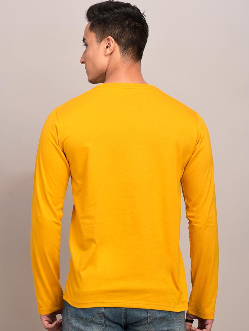 men pack of 3 solid slim fit long sleeves combo t-shirts - 21582099 - Standard Image - 4