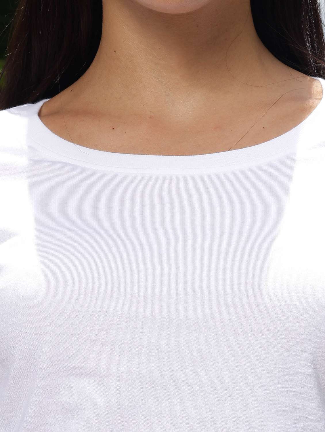 women solid long sleeve ruched top - 21582175 -  Standard Image - 6