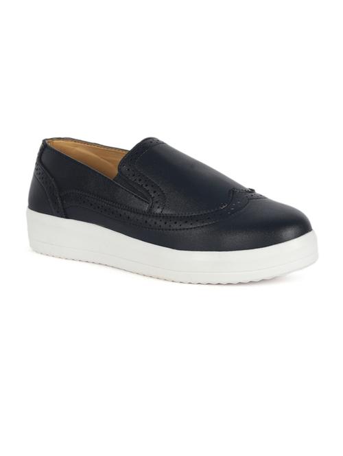 women black slip on casual shoes - 21582898 -  Standard Image - 0