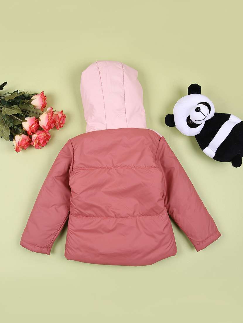 boys color blocked hooded quilted jacket - 21582956 -  Standard Image - 1