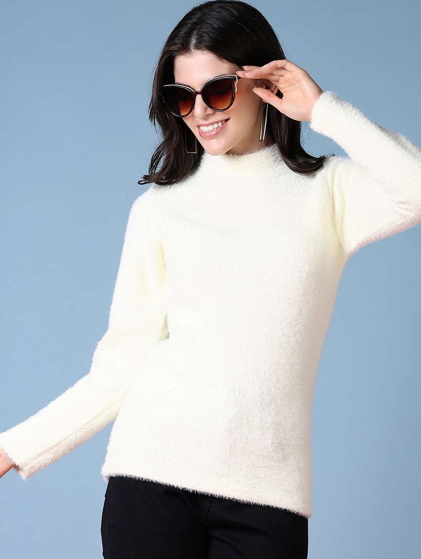 women mid rise solid cigarette trouser - 21583044 -  Standard Image - 1