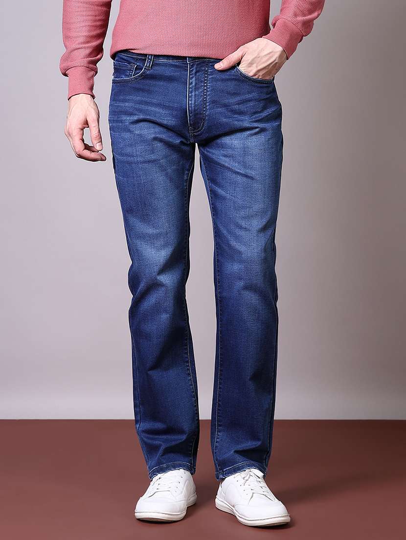 blue cotton jeans