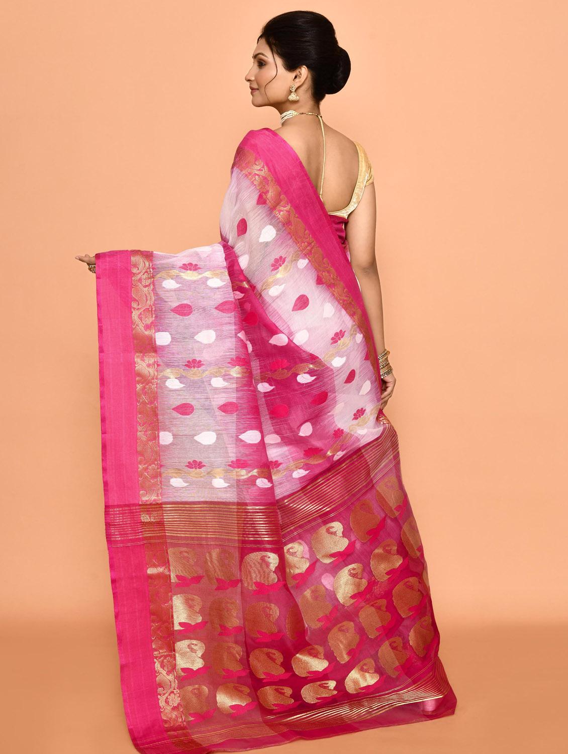 women self design handloom saree - 21583386 -  Standard Image - 1
