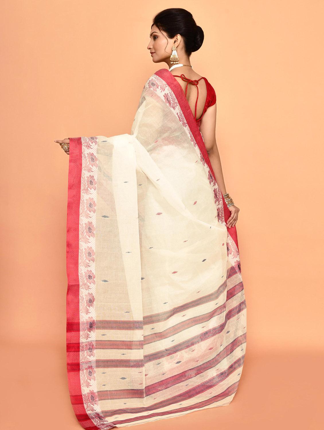 women self design handloom saree - 21583434 -  Standard Image - 1
