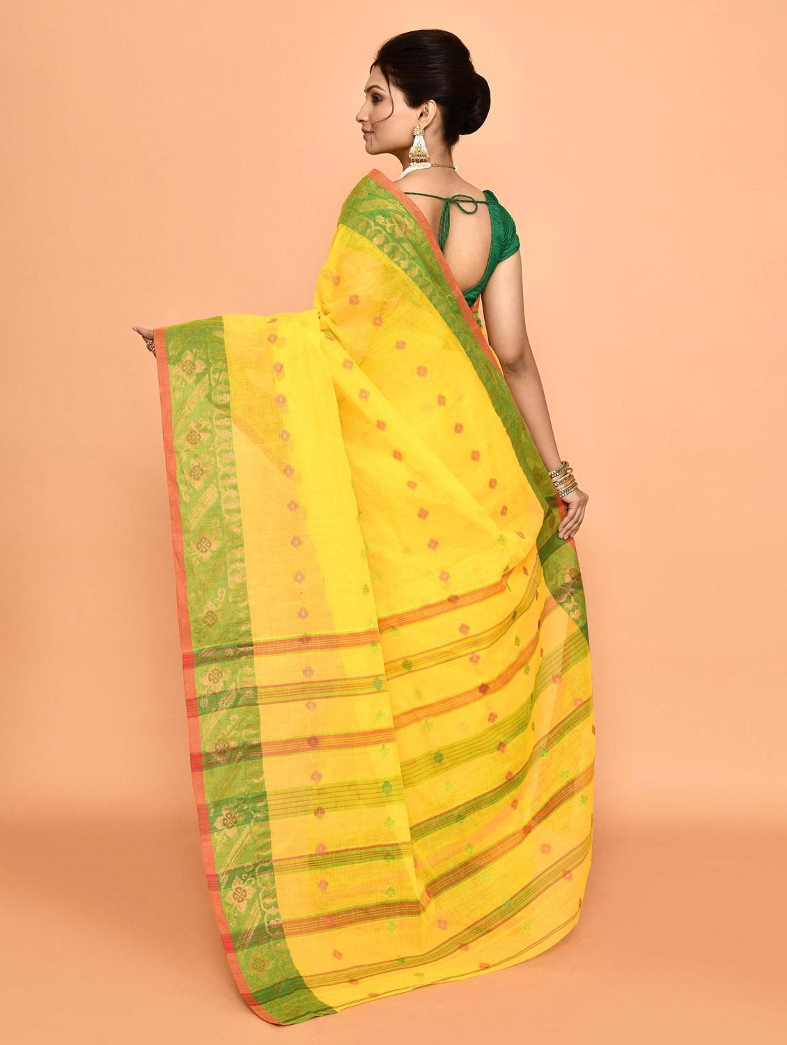 women self design handloom saree - 21583472 - Standard Image - 1