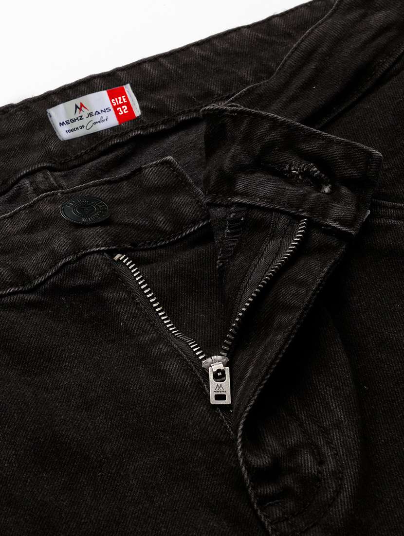 men solid straight fit jeans - 21584748 - Standard Image - 4