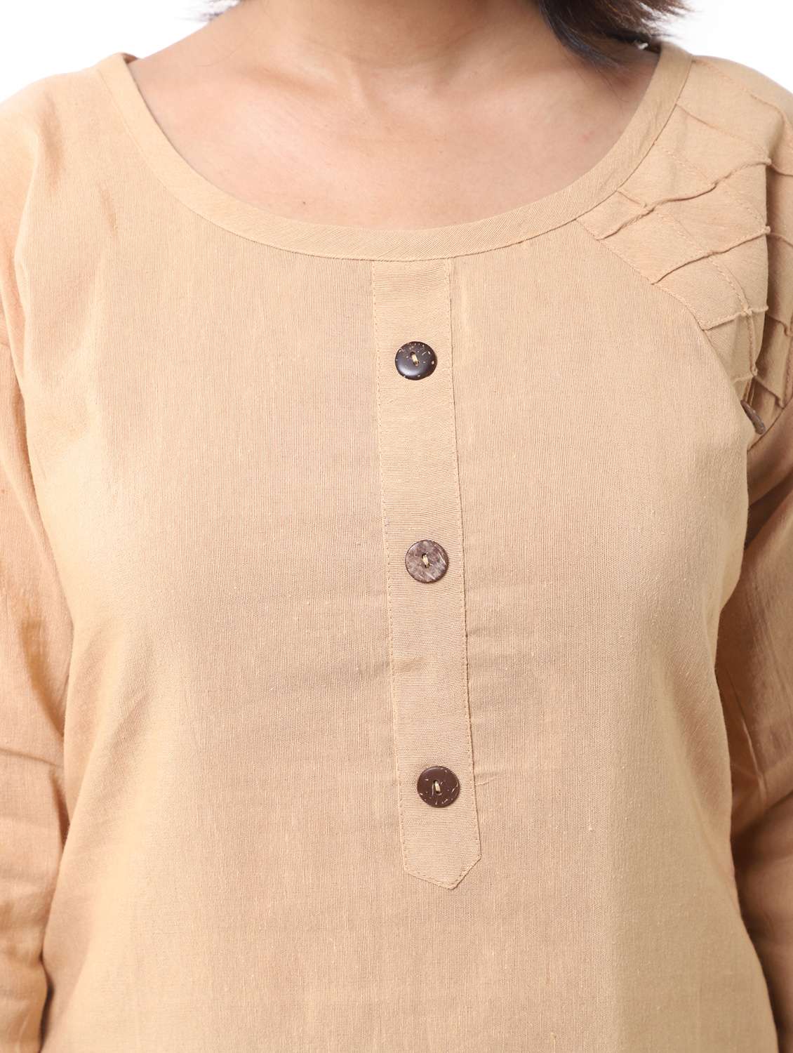women pack of 2 solid straight kurta - 21585117 -  Standard Image - 4