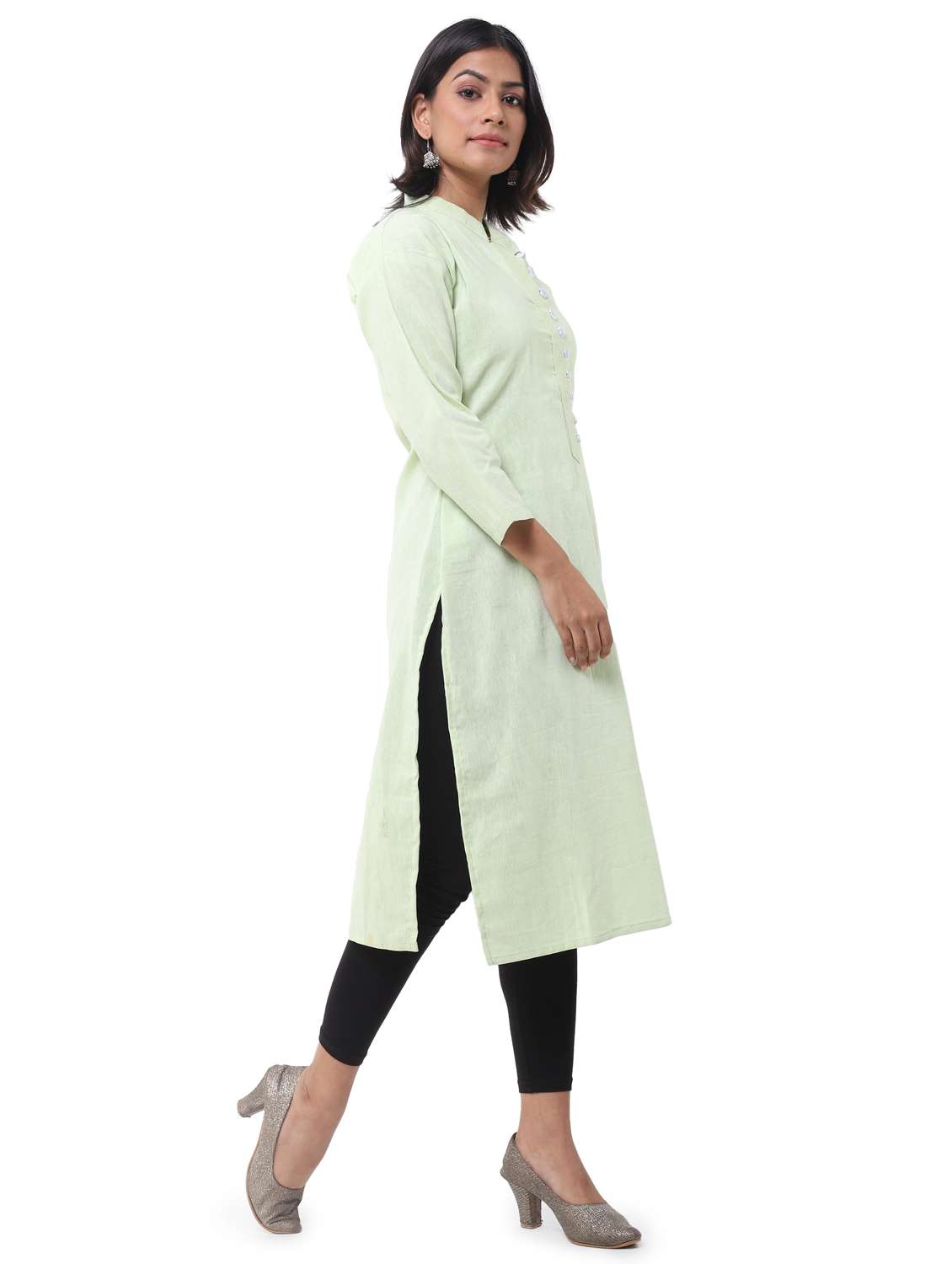 women pack of 2 solid straight kurta combo - 21585183 -  Standard Image - 6