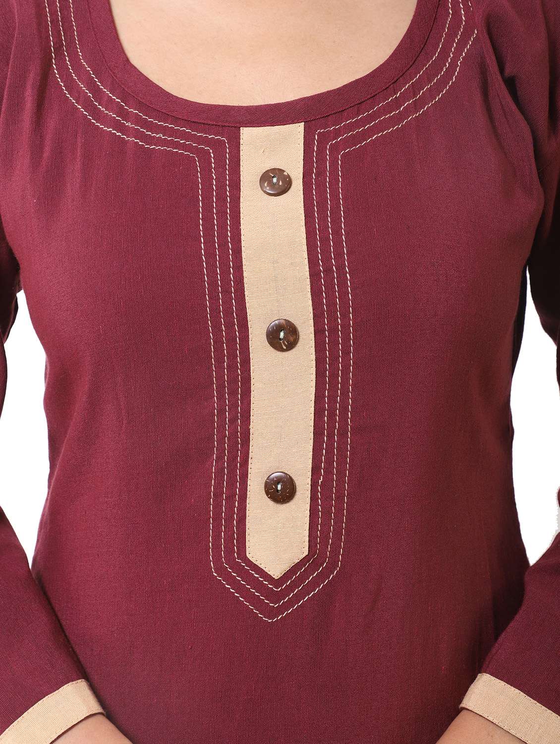 women pack of 2 solid straight kurta combo - 21585288 -  Standard Image - 9