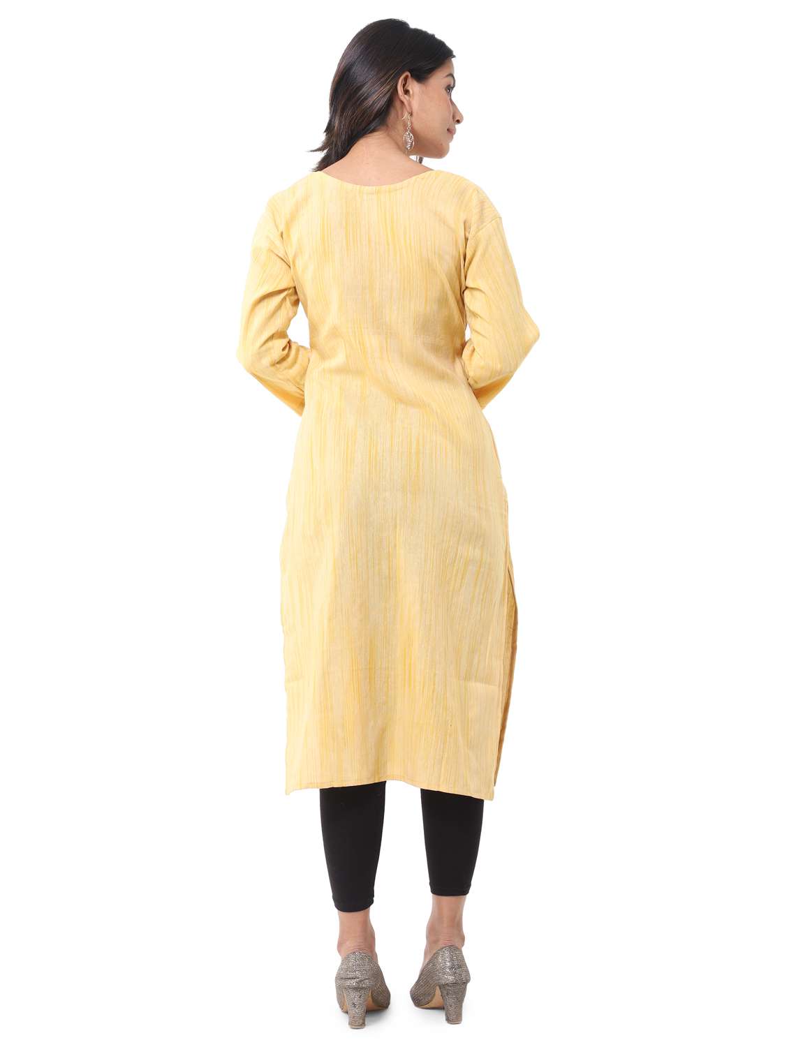 women pack of 2 solid straight kurta combo - 21585301 -  Standard Image - 4