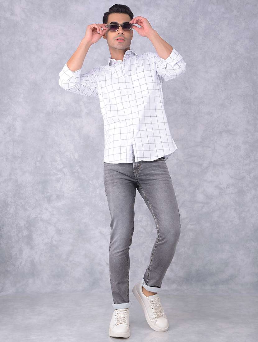 men slim fit mid rise denim jeans - 21585536 -  Standard Image - 4