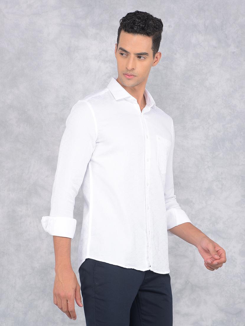men solid regular fit casual shirt - 21585691 -  Standard Image - 1