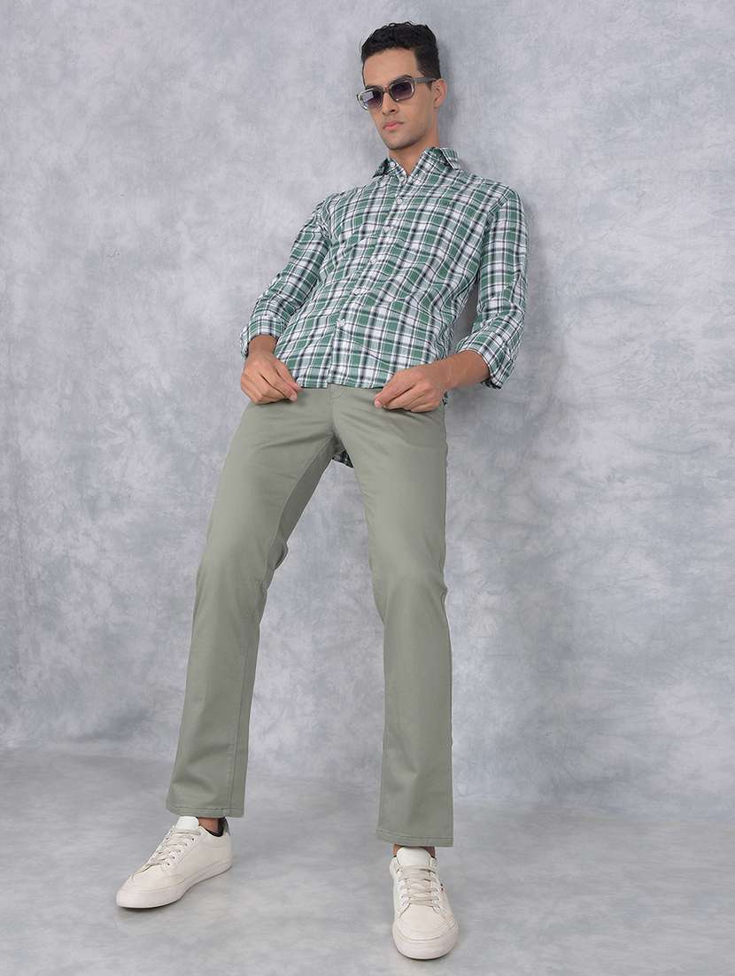 men checkered regular fit casual shirt - 21585751 -  Standard Image - 4