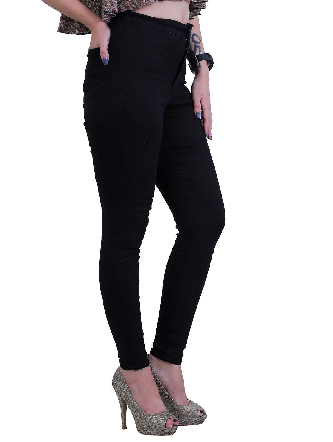 women black denim jean - 21586502 - Standard Image - 1