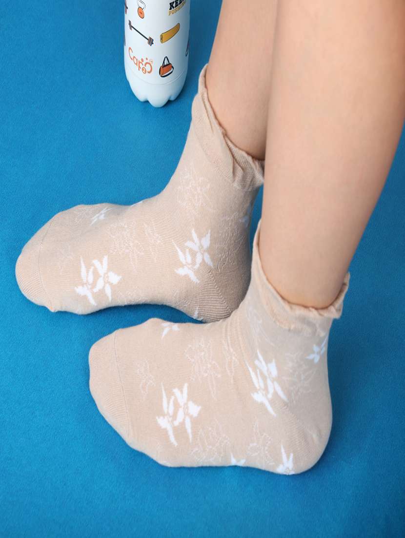 women cotton ankle length socks combo - 21586950 -  Standard Image - 4