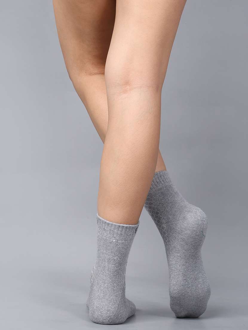 women cotton above ankle length socks combo - 21586987 -  Standard Image - 1