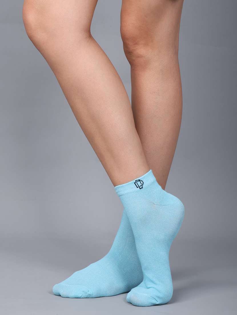 women pack of 3 ankle length socks - 21587041 -  Standard Image - 1