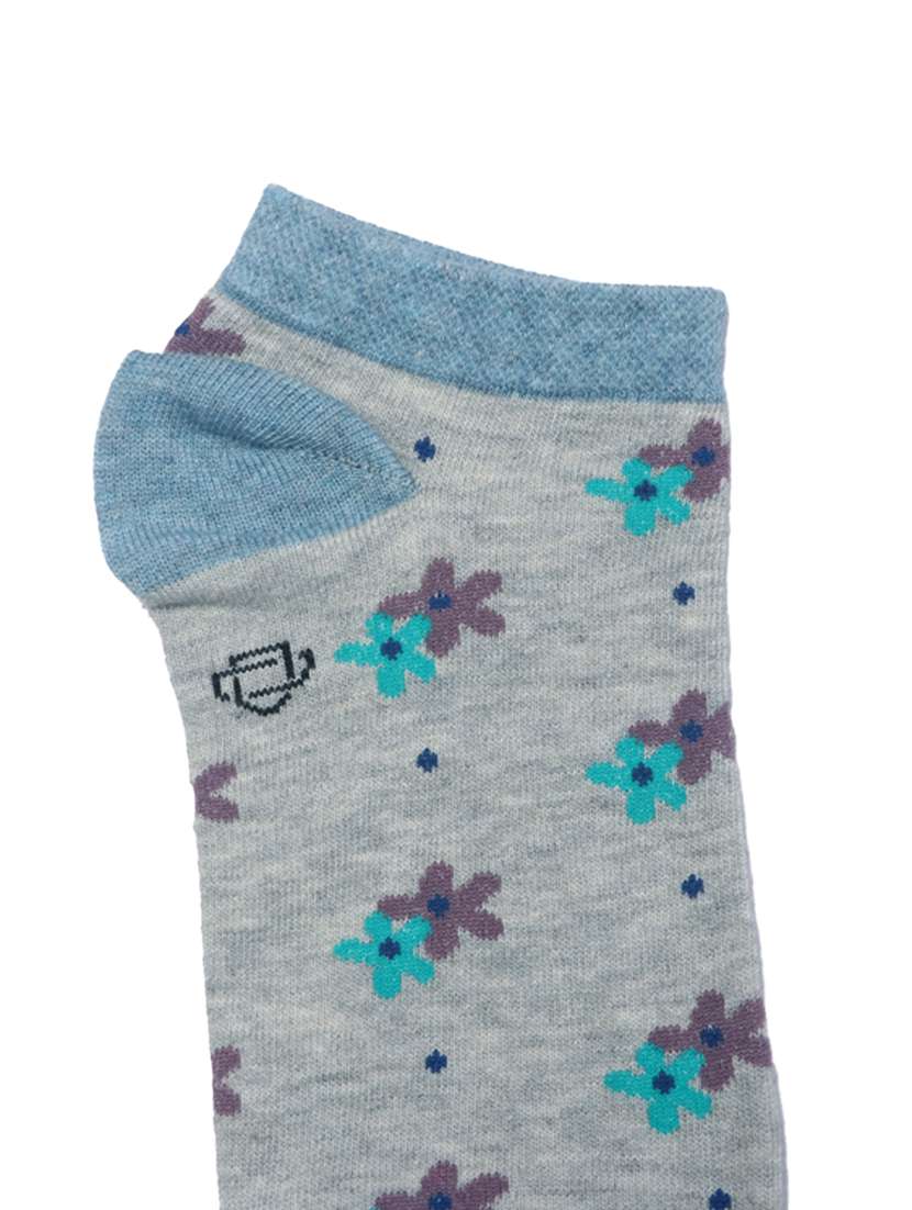 women cotton ankle length socks combo - 21587113 -  Standard Image - 4