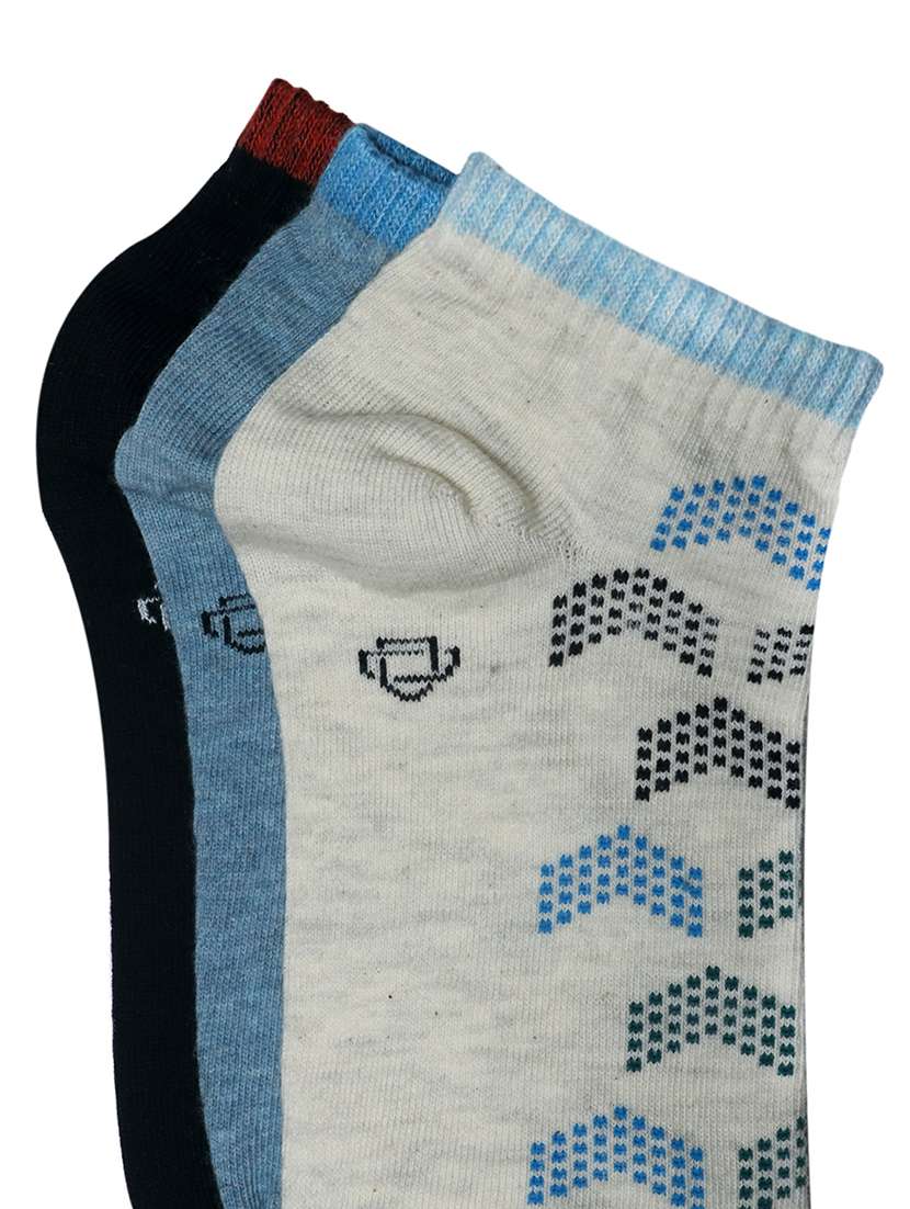 women cotton ankle length socks combo - 21587116 -  Standard Image - 4