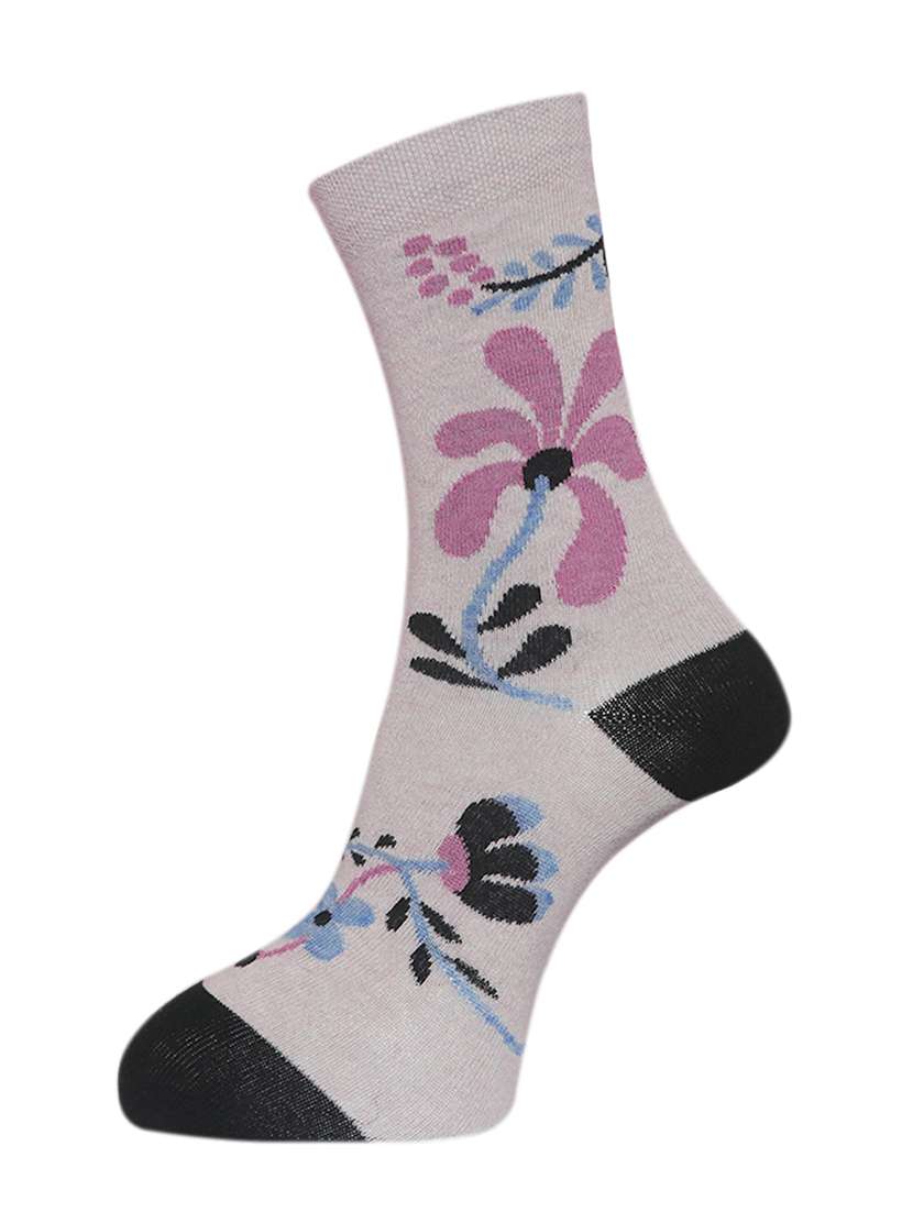 women cotton above ankle length socks combo - 21587151 -  Standard Image - 1