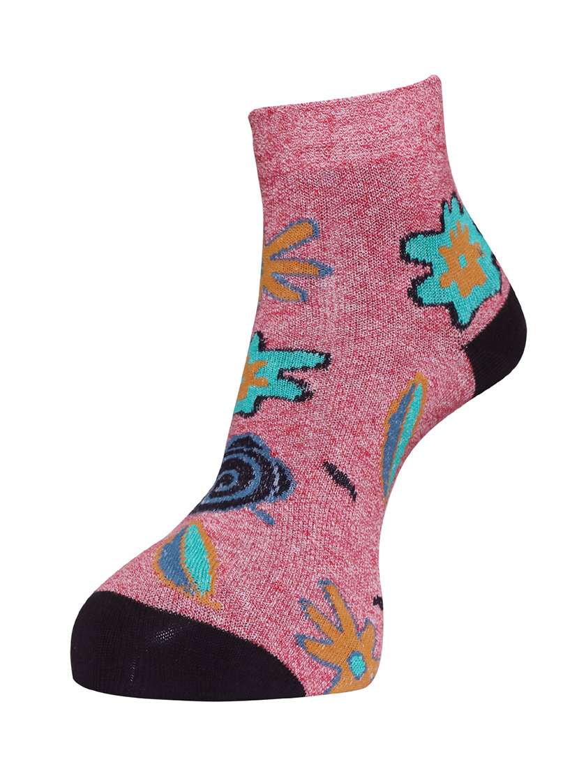 women cotton ankle length socks combo - 21587155 -  Standard Image - 4