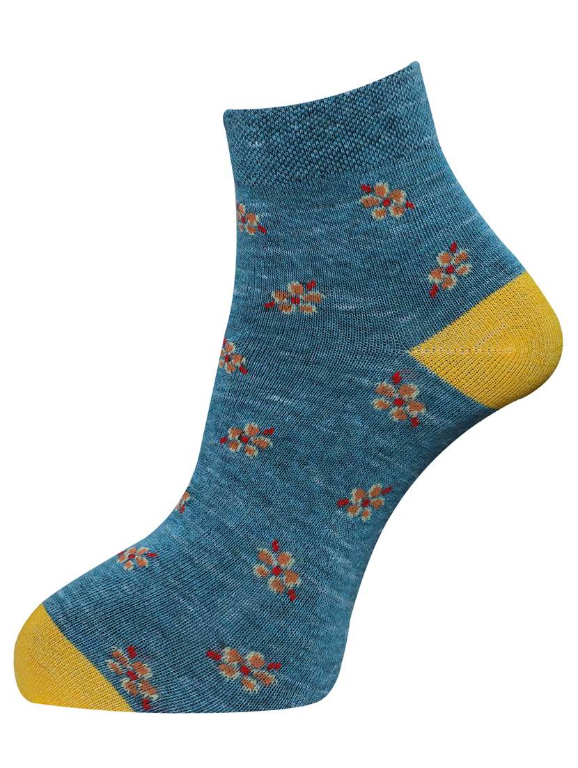 women cotton ankle length socks combo - 21587164 -  Standard Image - 1