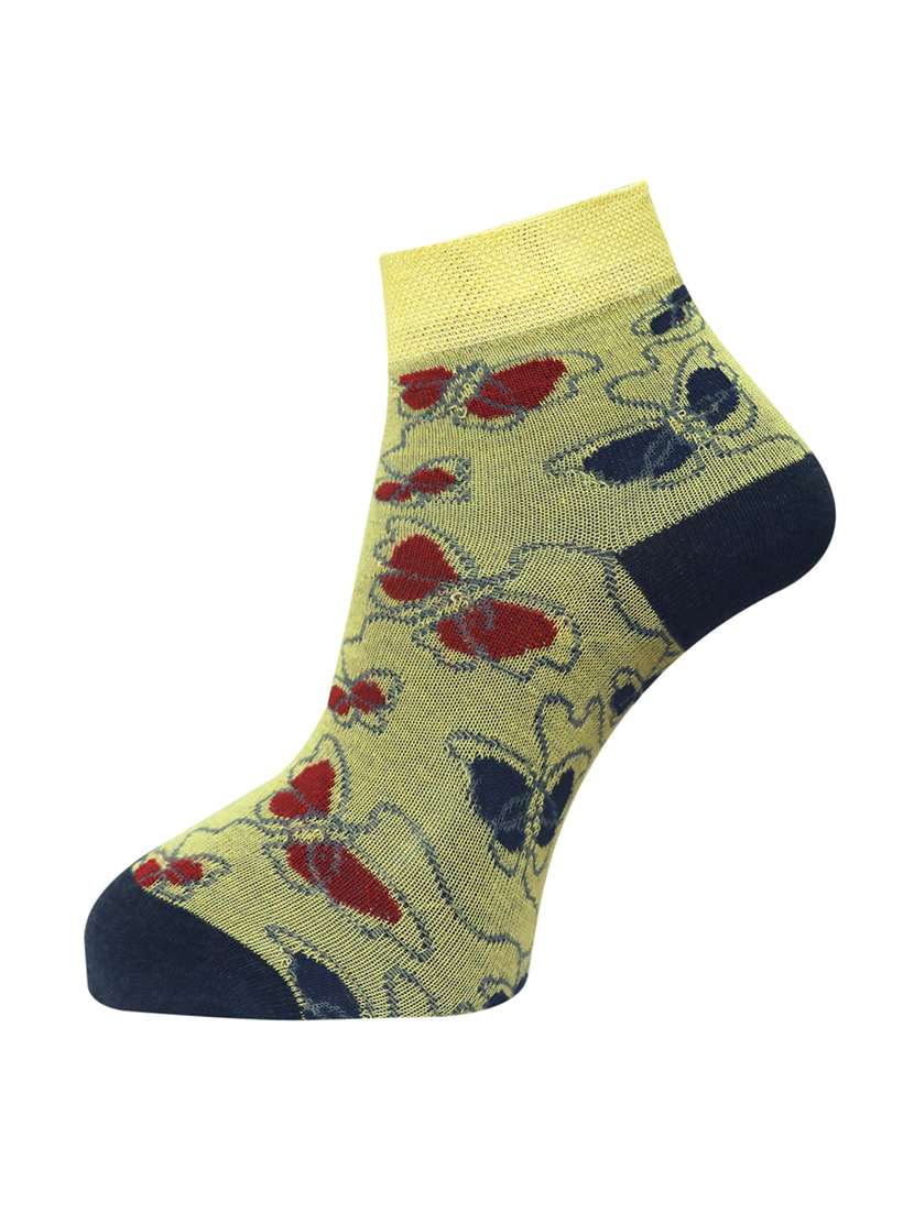 women cotton ankle length socks combo - 21587169 -  Standard Image - 1