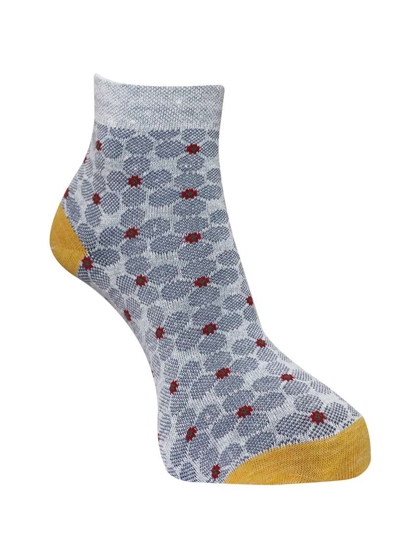 women cotton ankle length socks combo - 21587170 -  Standard Image - 1