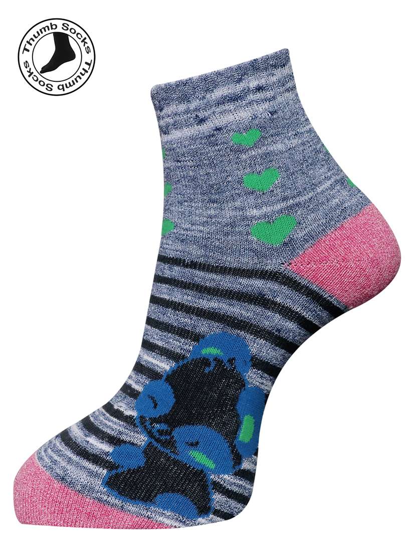 women cotton ankle length socks combo - 21587175 -  Standard Image - 1