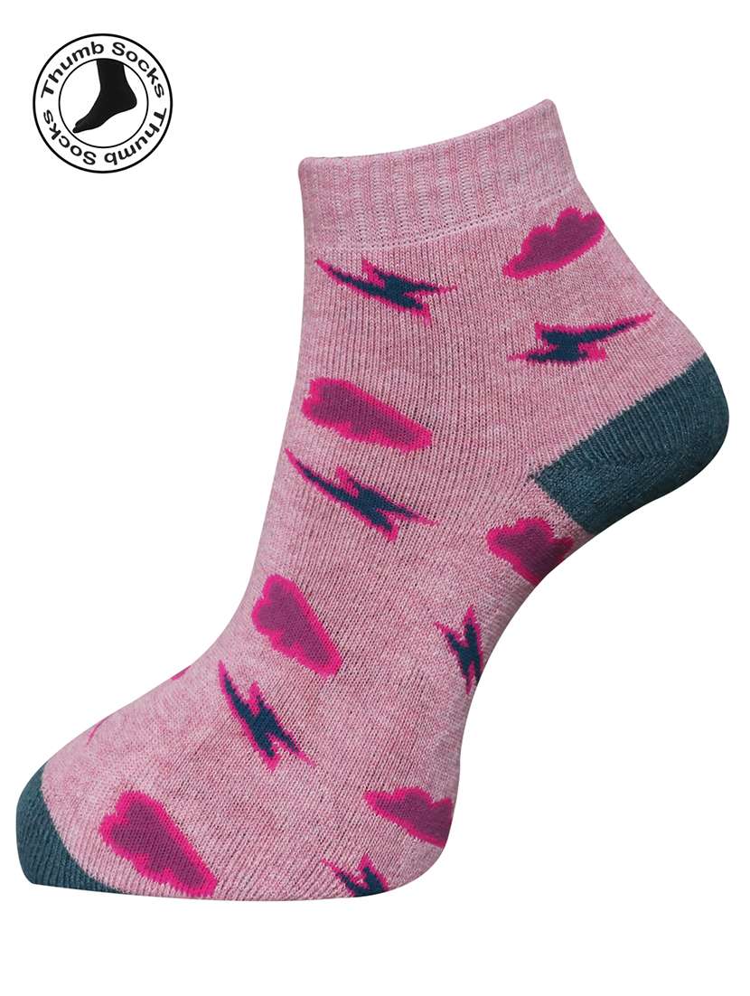 women cotton ankle length socks combo - 21587179 -  Standard Image - 1
