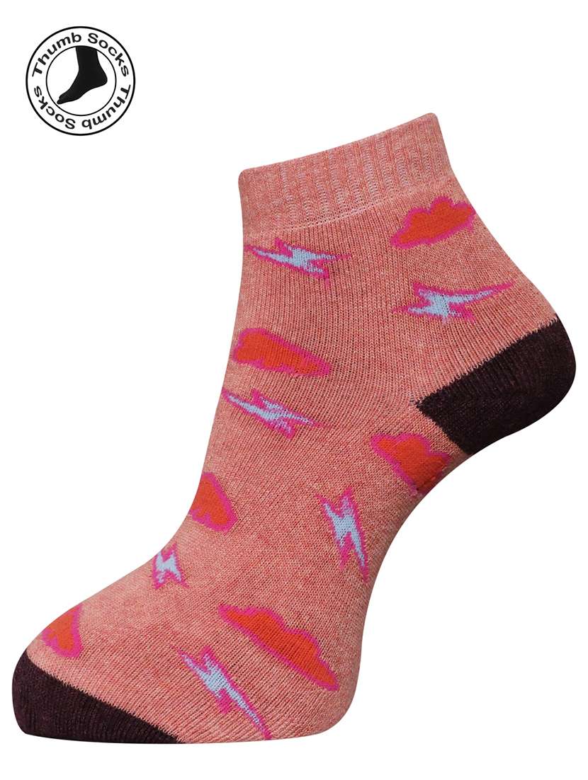 women cotton ankle length socks combo - 21587180 -  Standard Image - 1