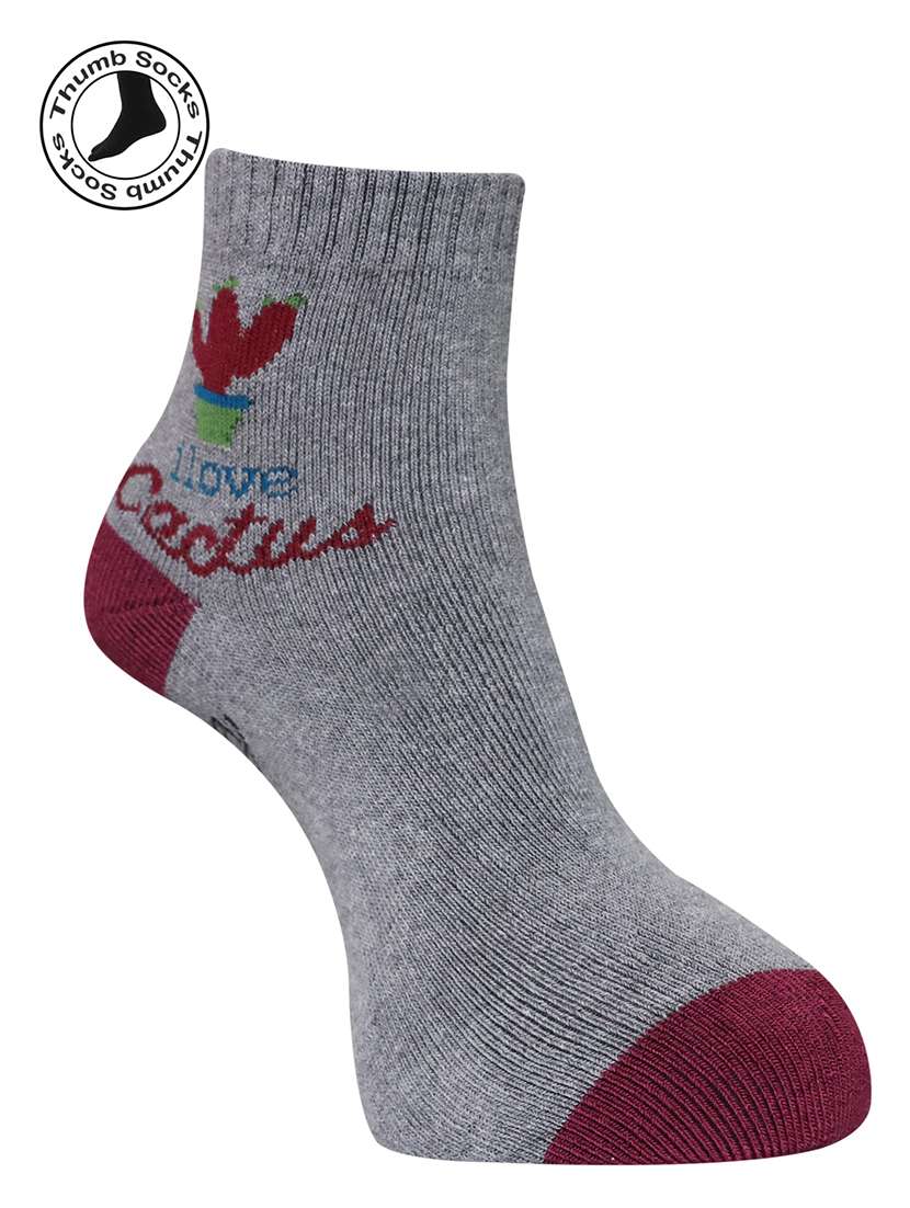 women cotton ankle length socks combo - 21587181 -  Standard Image - 1