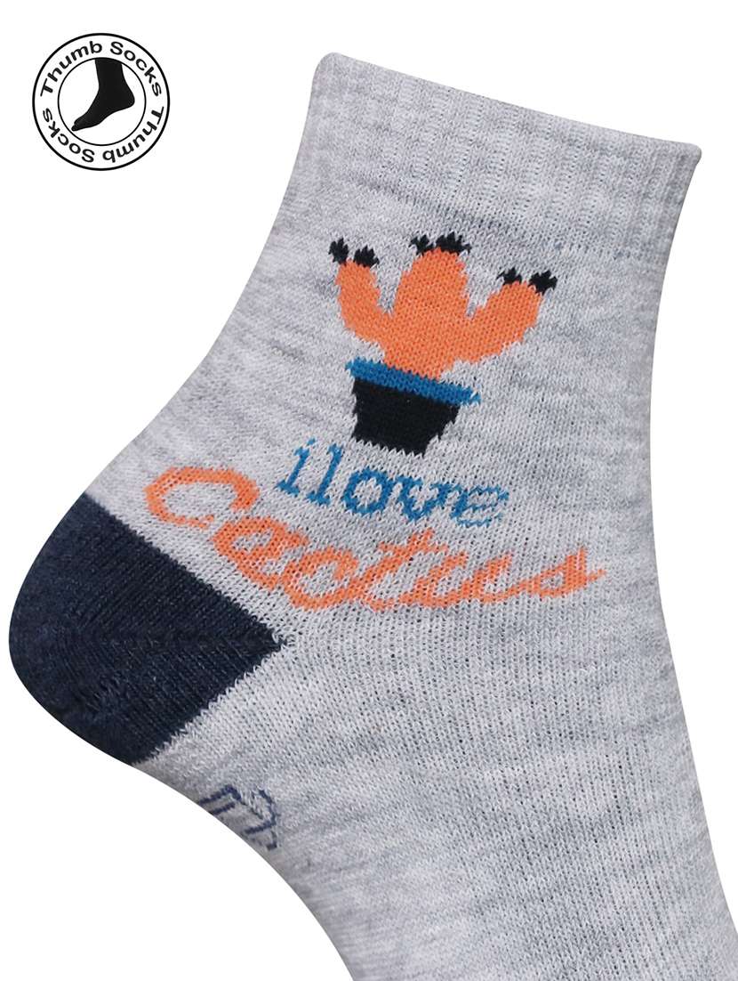 women cotton ankle length socks combo - 21587181 -  Standard Image - 4