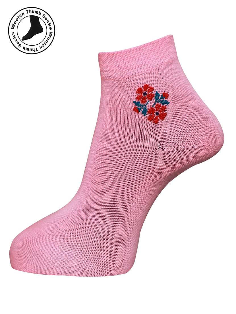 women cotton ankle length socks combo - 21587199 -  Standard Image - 1
