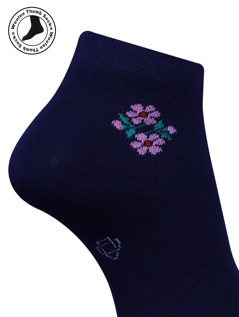 women cotton ankle length socks combo - 21587199 -  Standard Image - 4