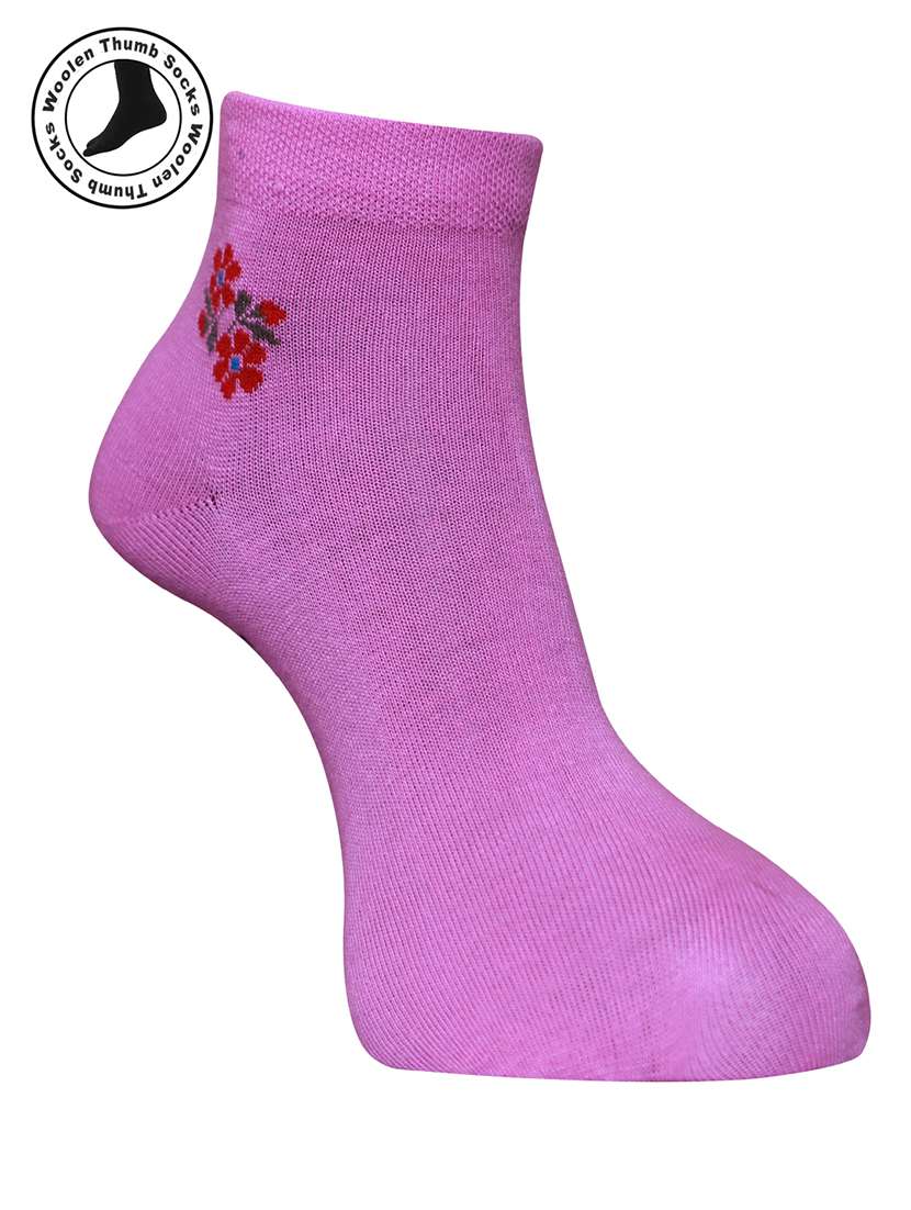 women cotton ankle length socks combo - 21587200 -  Standard Image - 1
