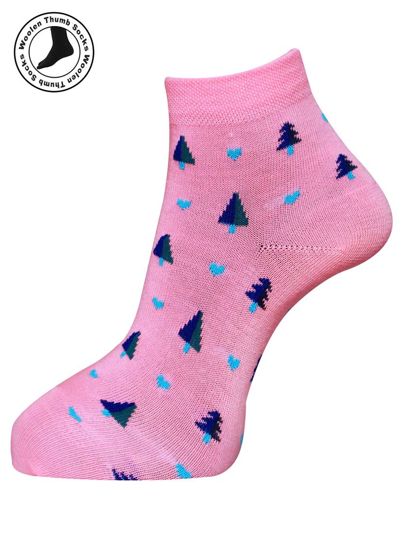 women cotton ankle length socks combo - 21587201 -  Standard Image - 1