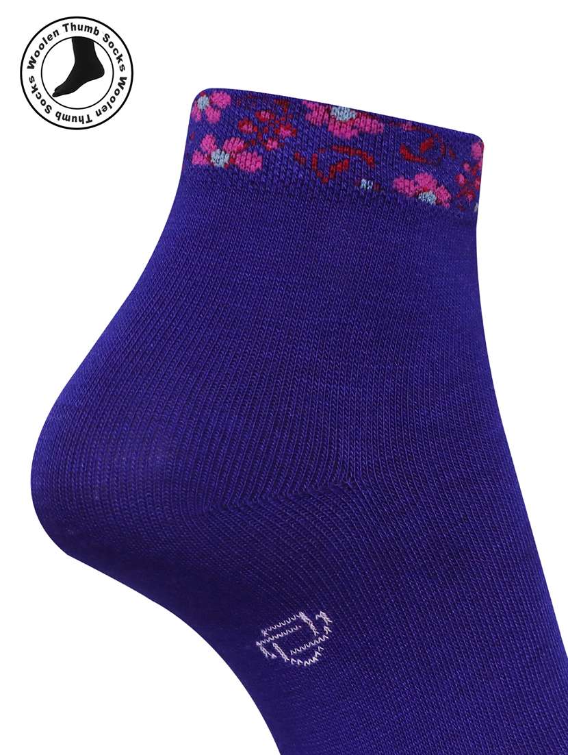 women cotton ankle length socks combo - 21587206 -  Standard Image - 4