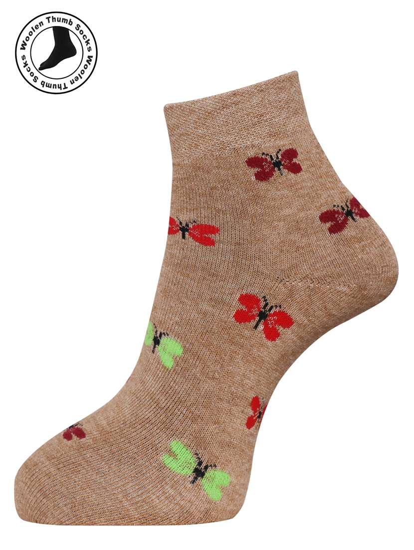 women cotton ankle length socks combo - 21587213 -  Standard Image - 1
