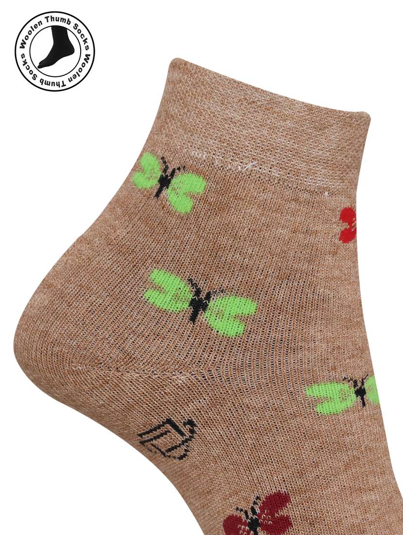 women cotton ankle length socks combo - 21587213 -  Standard Image - 4