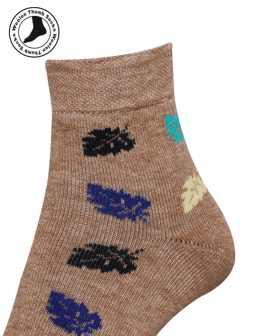 women cotton ankle length socks combo - 21587214 -  Standard Image - 4