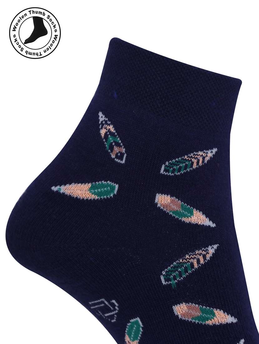 women cotton ankle length socks combo - 21587219 -  Standard Image - 4