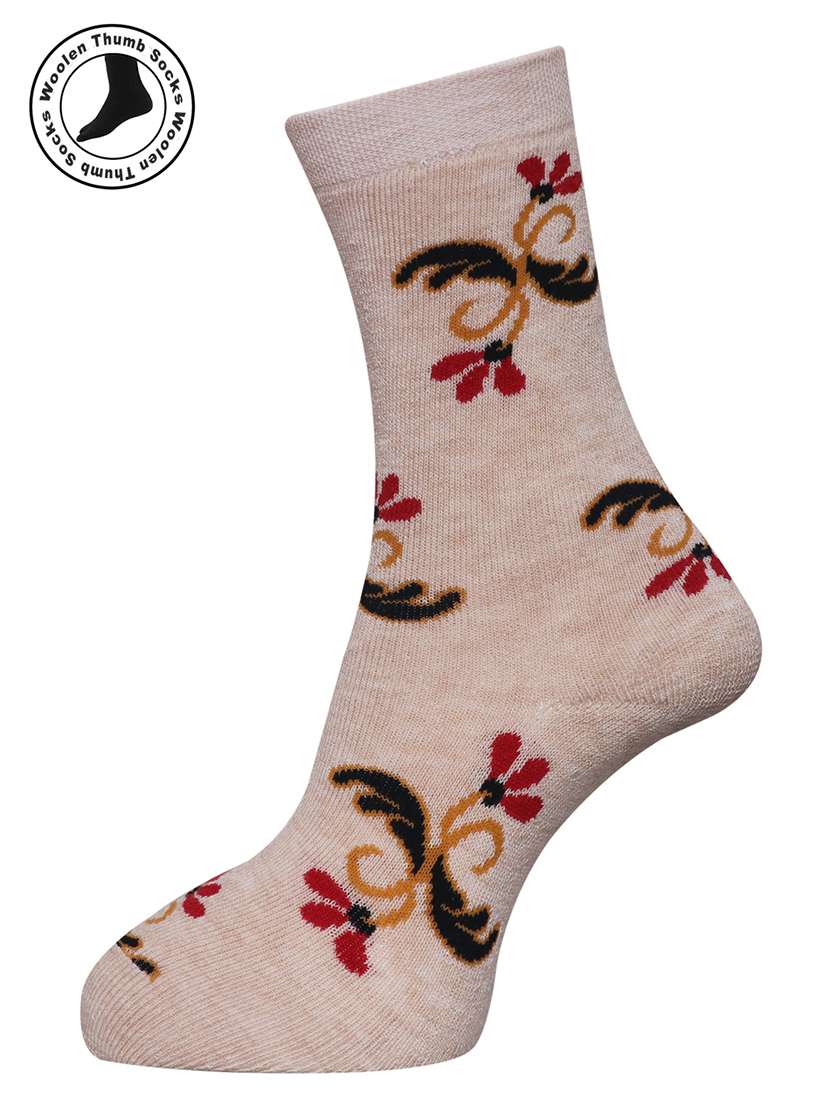 women cotton above ankle length socks combo - 21587254 -  Standard Image - 1