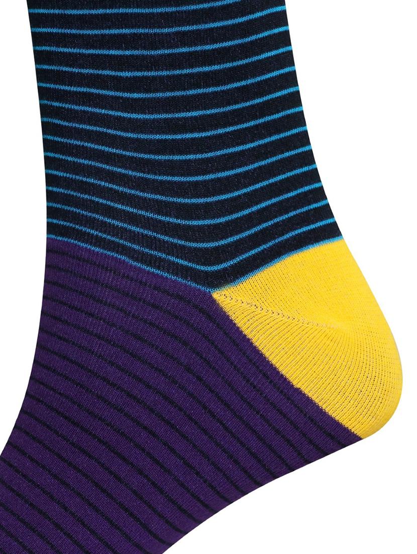 men pack of 5 above ankle length sock - 21587274 - Standard Image - 4