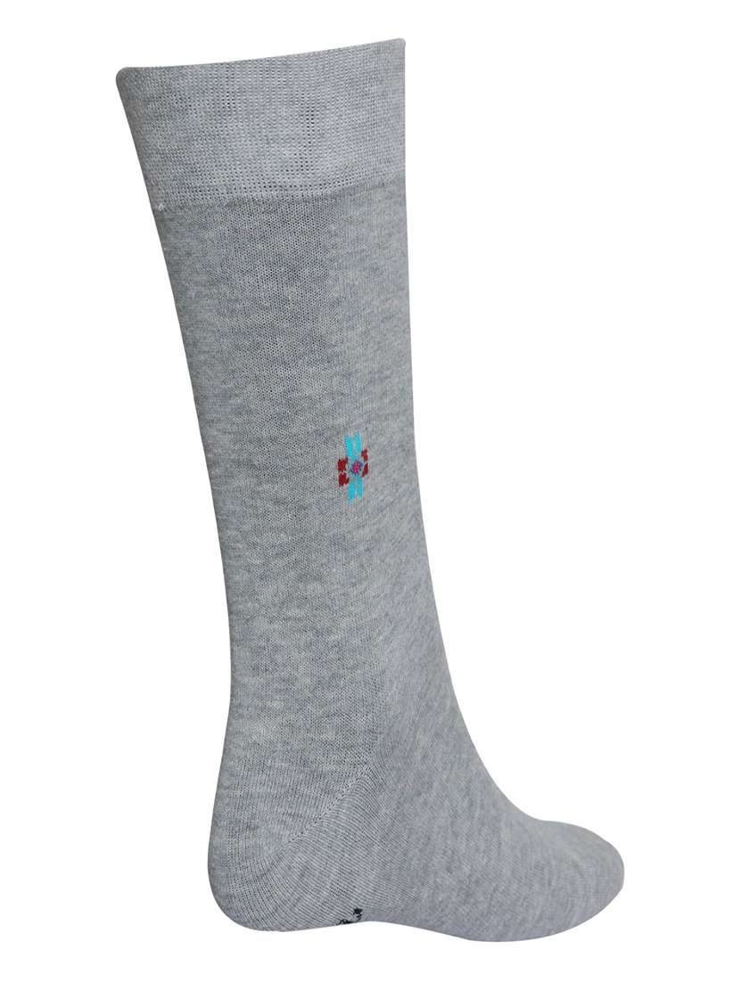 men grey above ankle length sock combo - 21587300 -  Standard Image - 1
